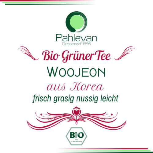 Bio Grüner Tee aus Korea, Woojeon | frisch, grasig, nussig, leicht von Tee Pahlevan