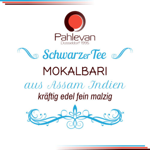 Schwarzer Tee Assam Mokalbari | kräftig edel fein malzig von Tee Pahlevan