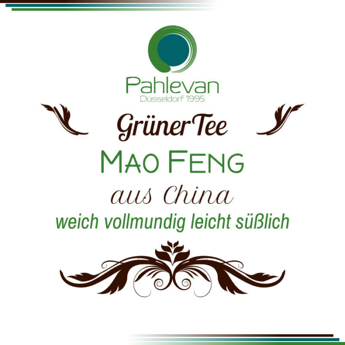 Grüner Tee Mao Feng | China weich vollmundig leicht süßlich von Tee Pahlevan