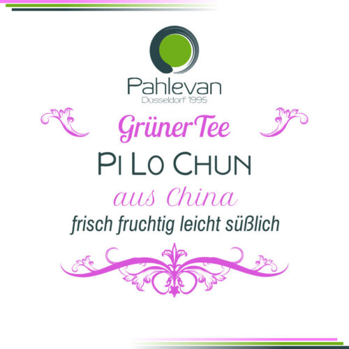 Grüner Tee Pi Lo Chun | China frisch fruchtig leicht süßlich von Tee Pahlevan