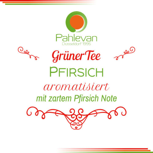 Grüner Tee Pfirsich | mit zarter Pfirsich Note von Tee Pahlevan