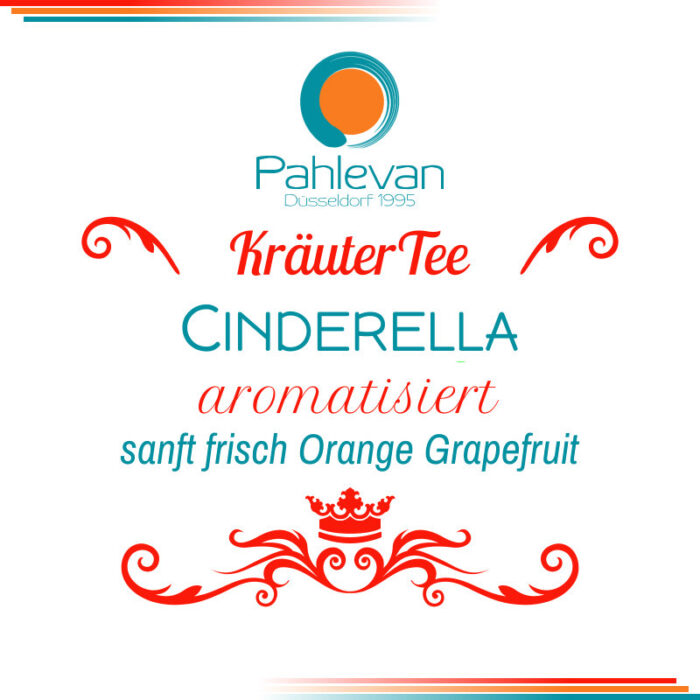 Kräutertee Cinderella | sanft frisch Orange Grapefruit von Tee Pahlevan
