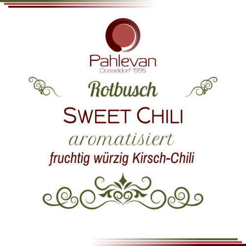 Rotbusch Tee Sweet Chili | fruchtig würzig Kirsch-Chili von Tee Pahlevan