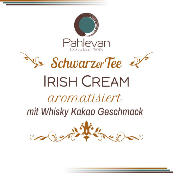 Schwarzer Tee Irish Cream | mit Whisky Kakao Geschmack von Tee Pahlevan
