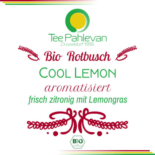 Bio Rotbusch Tee Cool Lemon | frisch zitronig mit Lemongras von Tee Pahlevan