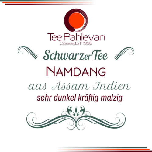 Schwarzer Tee Assam Namdang | sehr dunkel kräftig malzig von Tee Pahlevan