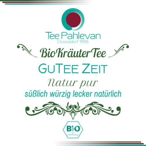 Bio Kräutertee GuTee Zeit | süßlich würzig lecker natürlich von Tee Pahlevan