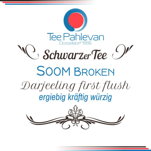 Schwarzer Tee Darjeeling Soom Broken first flush | ergiebig kräftig würzig von Tee Pahlevan