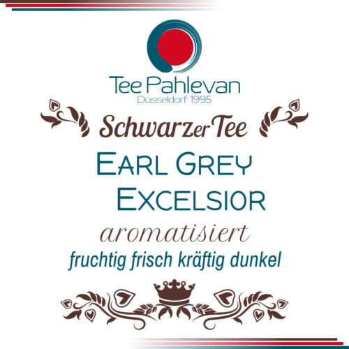 Earl Grey Excelsior | mit Bergamotte fruchtig frisch kräftig dunkel von Tee Pahlevan