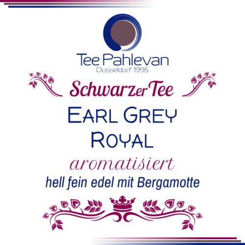 Earl Grey Royal | Darjeeling hell fein edel mit Bergamotte von Tee Pahlevan