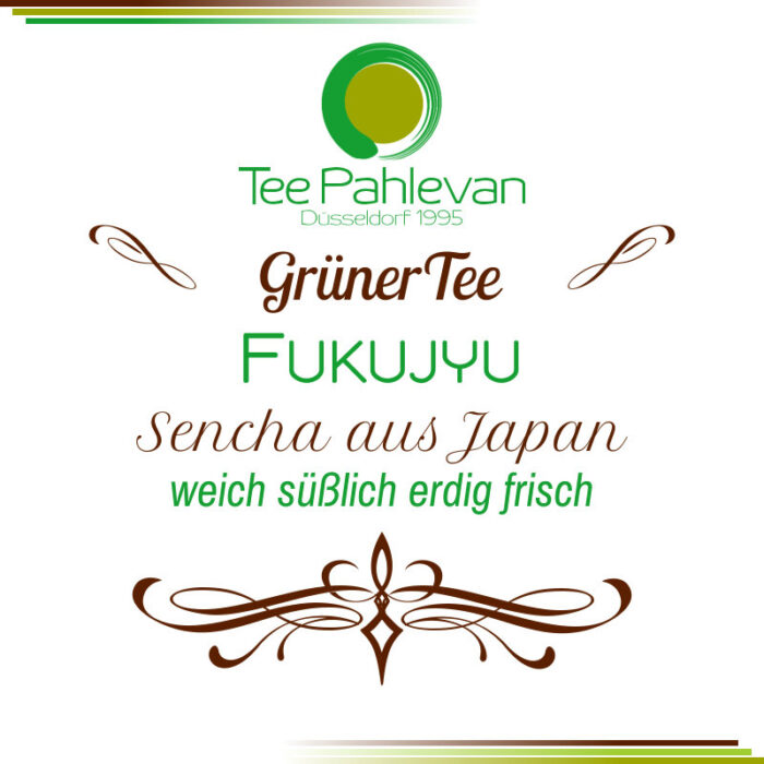 Grüner Tee Sencha Fukujyu | aus Japan weich süßlich erdig frisch von Tee Pahlevan