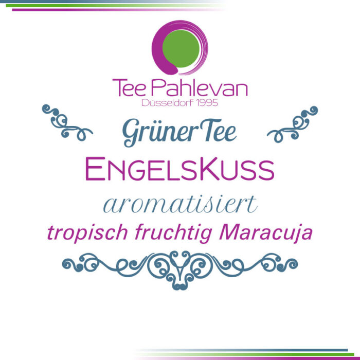 Grüner Tee Engelskuss | tropisch fruchtig Maracuja von Tee Pahlevan