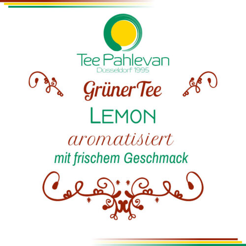 Grüner Tee Lemon | mit erfrischendem Geschmack von Zitrone von Tee Pahlevan