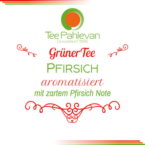 Grüner Tee Pfirsich | mit zarter Pfirsich Note von Tee Pahlevan