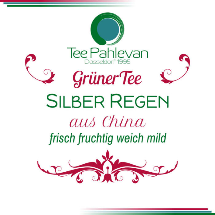 Grüner Tee Silber Regen | China frisch fruchtig weich mild von Tee Pahlevan