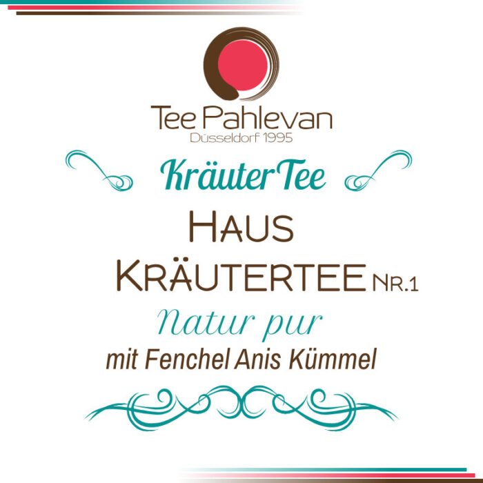 Kräutertee Hauskräutertee Nr.1 | mit Fenchel Anis Kümmel von Tee Pahlevan