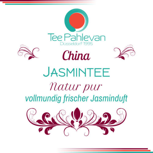 Jasmintee | vollmundig frischer Jasminduft von Tee Pahlevan