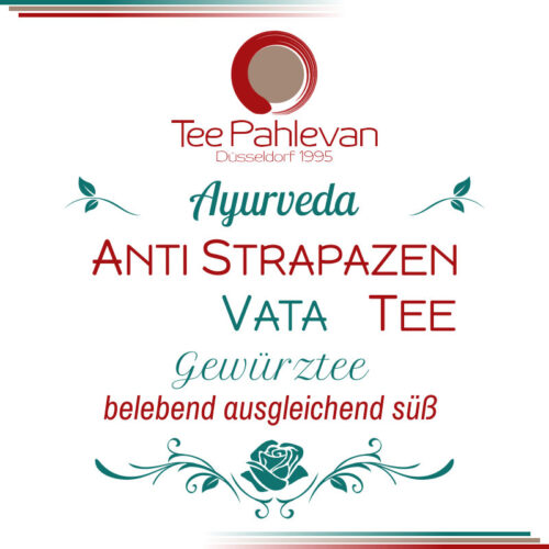 Kräutertee Ayurveda Antistrapazentee | belebend ausgleichend süß von Tee Pahlevan