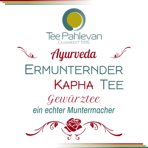 Kräutertee Ayurveda Ermunternder Tee | ein echter Muntermacher von Tee Pahlevan