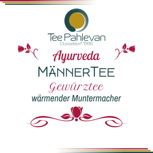 Ayurvedischer Kräutertee Männertee | wärmender Muntermacher von Tee Pahlevan