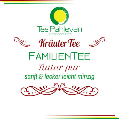 Kräutertee Familientee | sanft & lecker leicht minzig von Tee Pahlevan