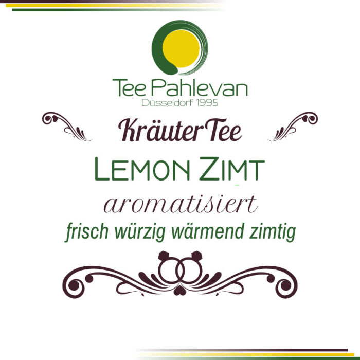 Kräutertee Lemon Zimt | frisch würzig wärmend zimtig von Tee Pahlevan