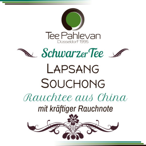 Schwarzer Tee China Yunnan Lapsang Souchong | mit kräftiger Rauchnote von Tee Pahlevan