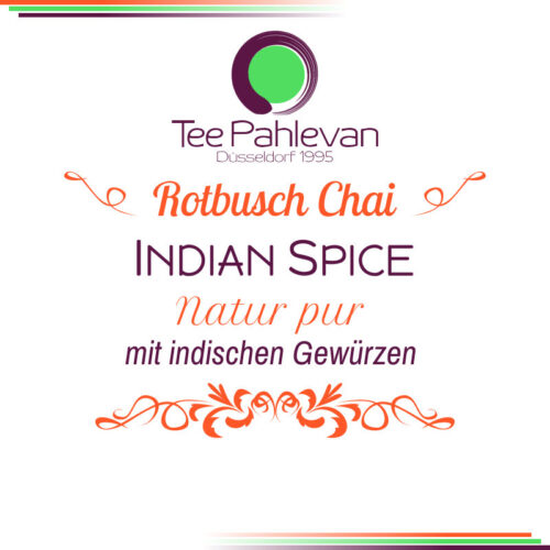 Rotbusch Chai Tee Indian Spice | mit indischen Gewürzen von Tee Pahlevan