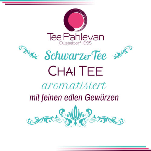 Schwarzer Tee Chai Tee | mit feinen edlen Gewürzen von Tee Pahlevan