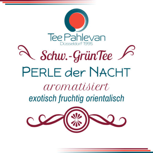 Schwarzer Tee Perle der Nacht | exotisch fruchtig orientalisch von Tee Pahlevan