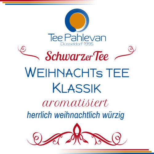 Schwarzer Tee Weihnachtstee Klassik | herrlich weihnachtlich würzig von Tee Pahlevan