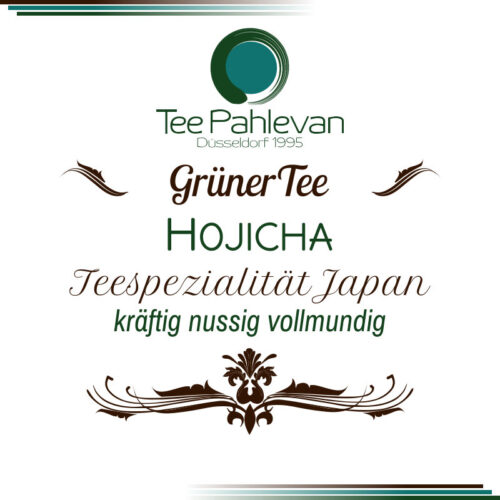 Tee aus Japan Hojicha | kräftig nussig gerösteter Tee von Tee Pahlevan