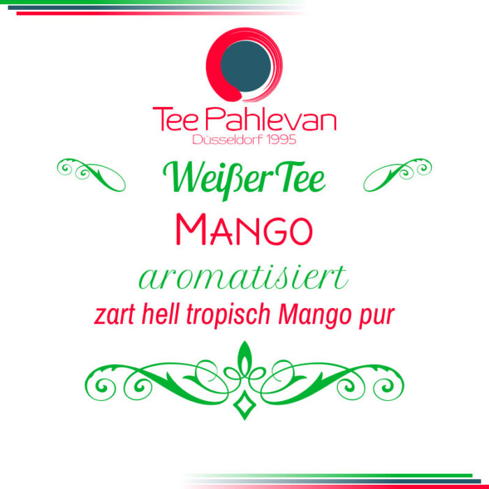 Weißer Tee Mango | zart, hell, tropisch von Tee Pahlevan